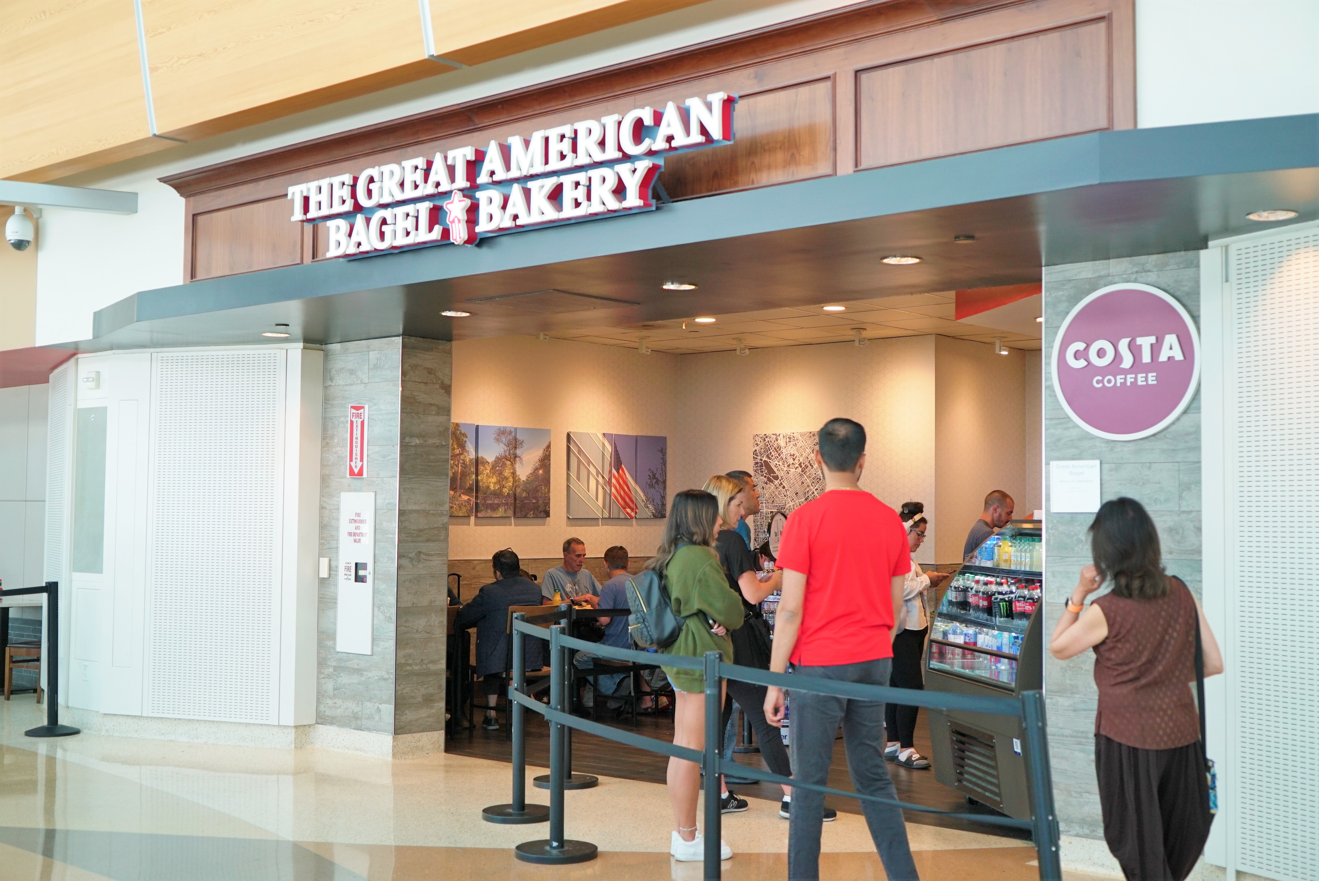 Great American Bagel in Terminal B