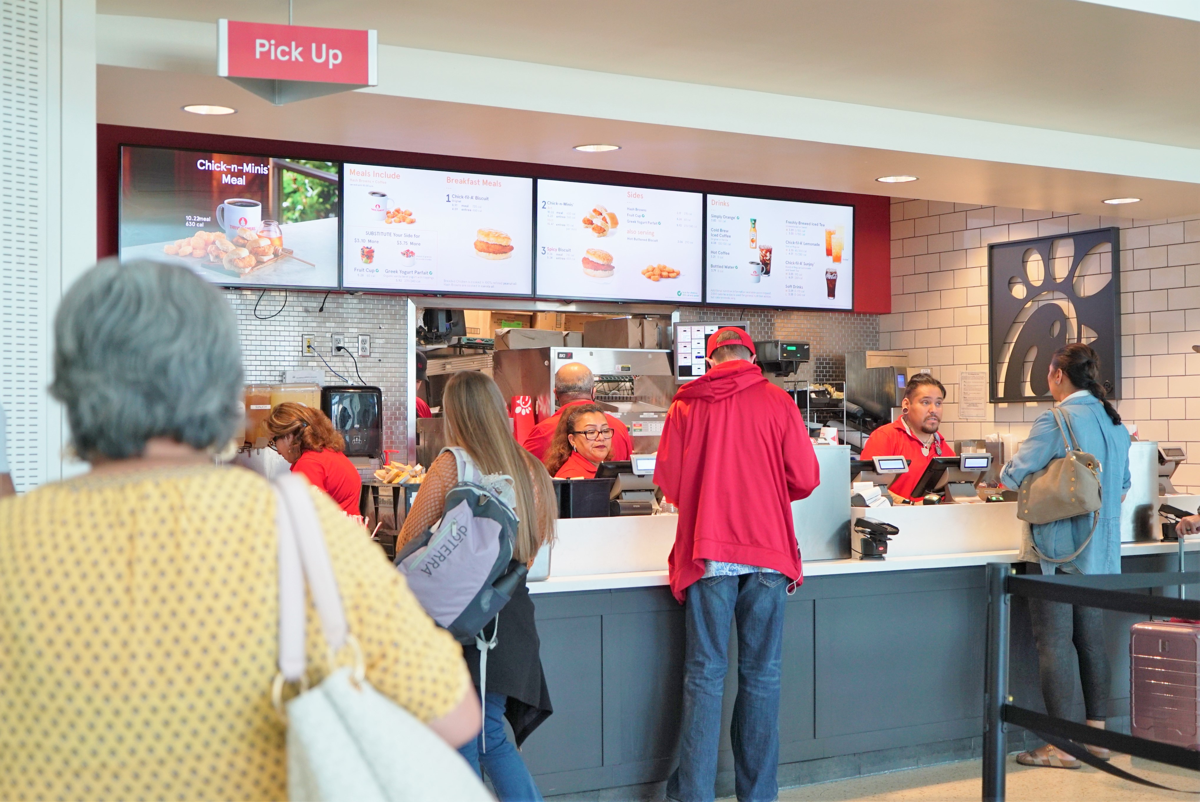 Chick fil a storefront