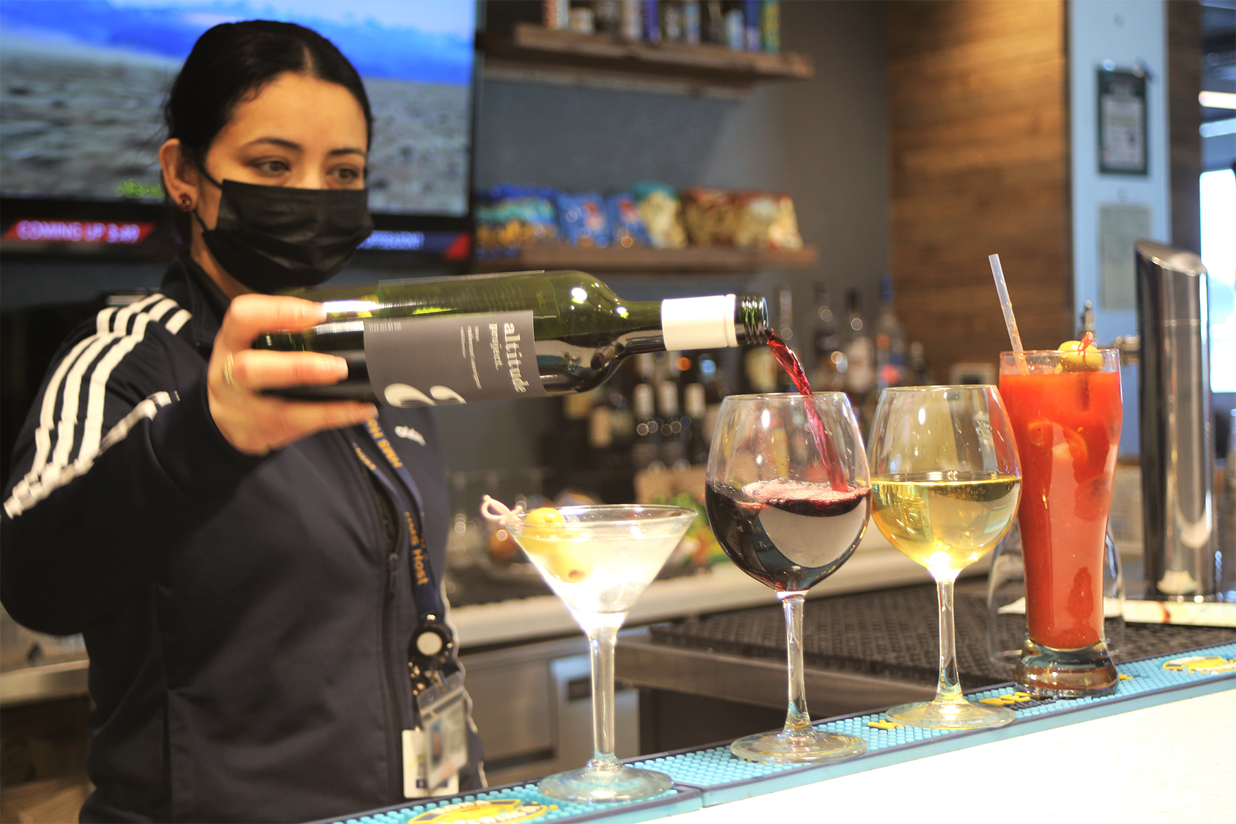 Wine at Island Brews