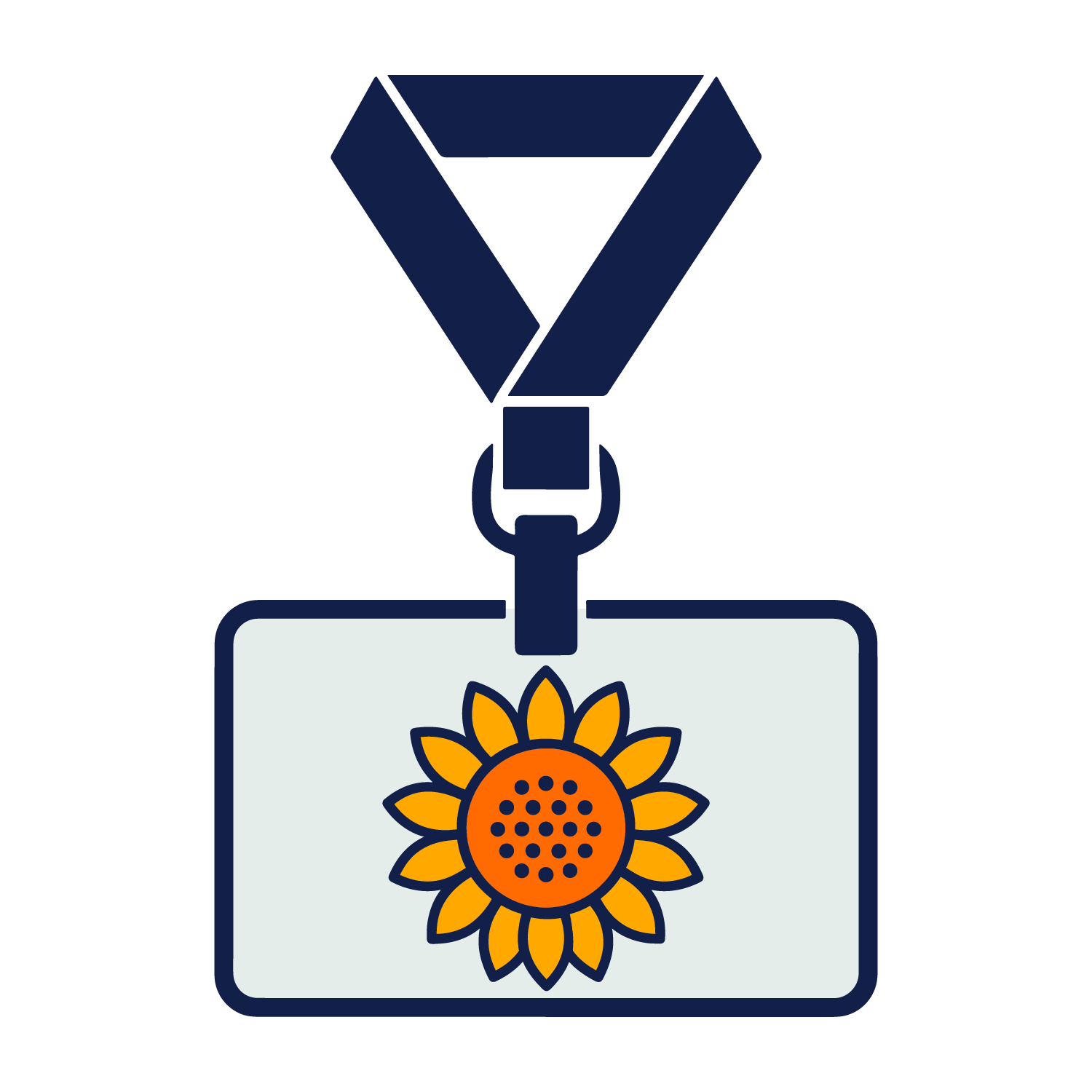 Sunflower Lanyard icon