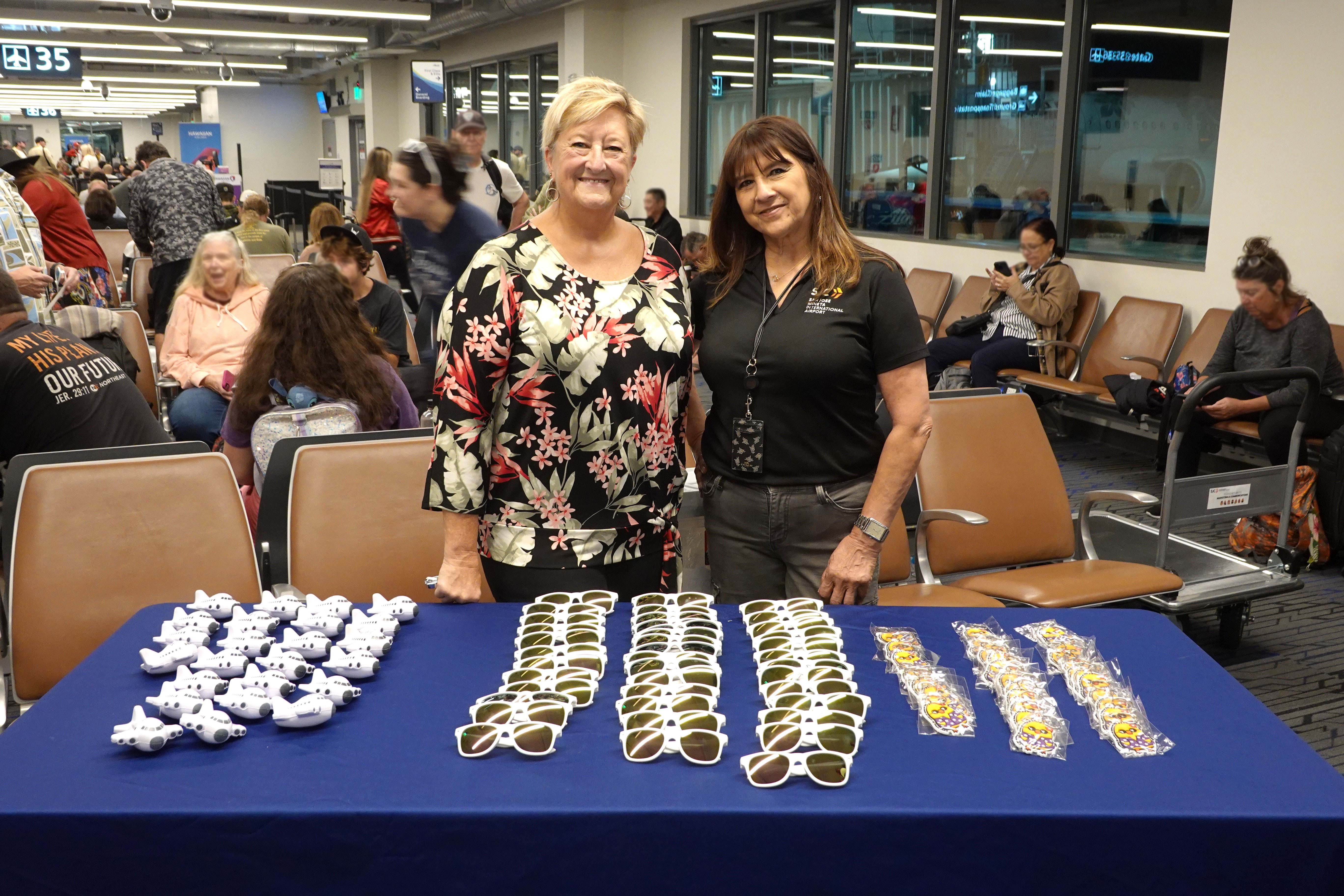 Stephanie and Helen at HA's 20th Celebration