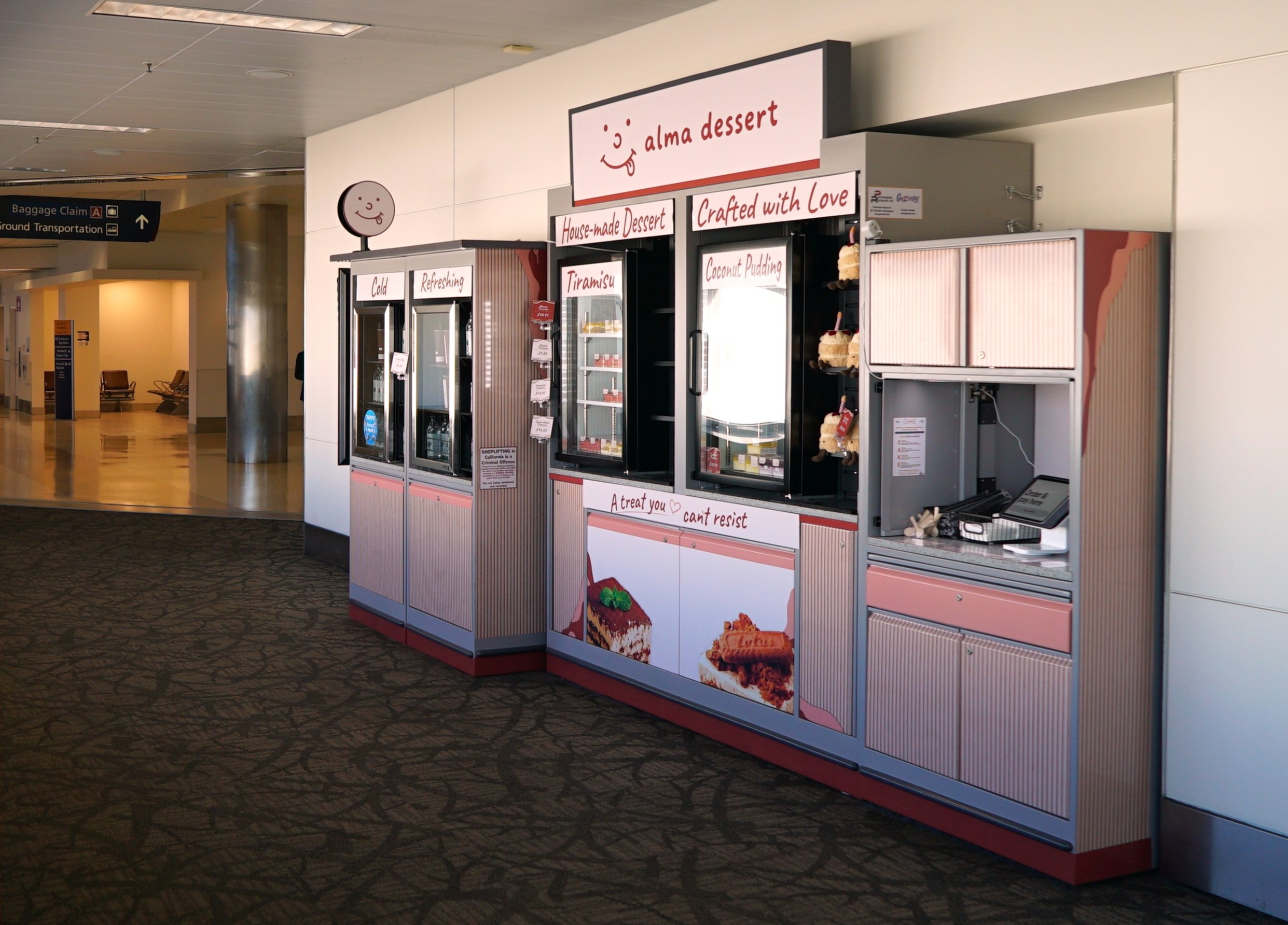 Alma Dessert in Terminal A 