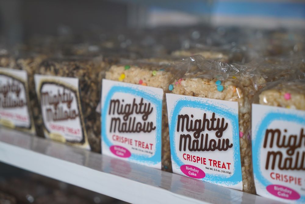 Mighty Mallow Crispie Treats