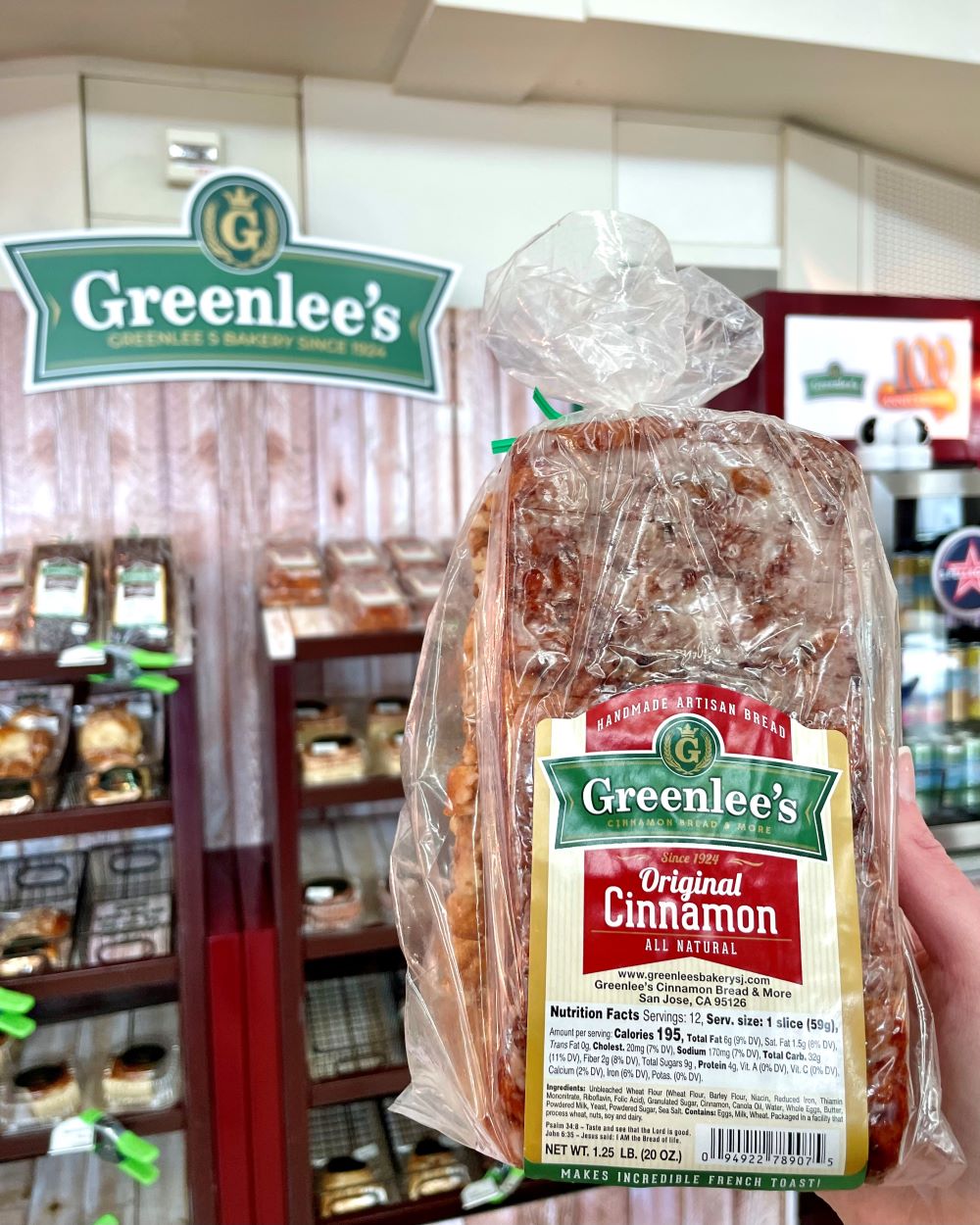Greenlee's Cinnamon Bread