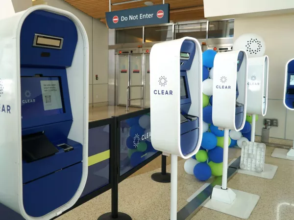 CLEAR Kiosk in Terminal B