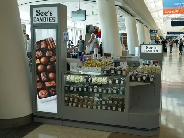 Photo: Sees Candy Kiosk